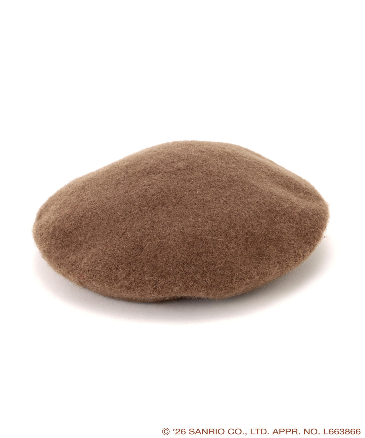 Pompompurin Logo Embroidered Beret – Brown