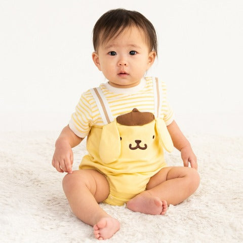 Sanrio Pompompurin Short-Sleeve Face Romper