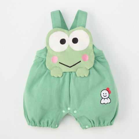 Sanrio Kerokerokeroppi Face Overall Romper