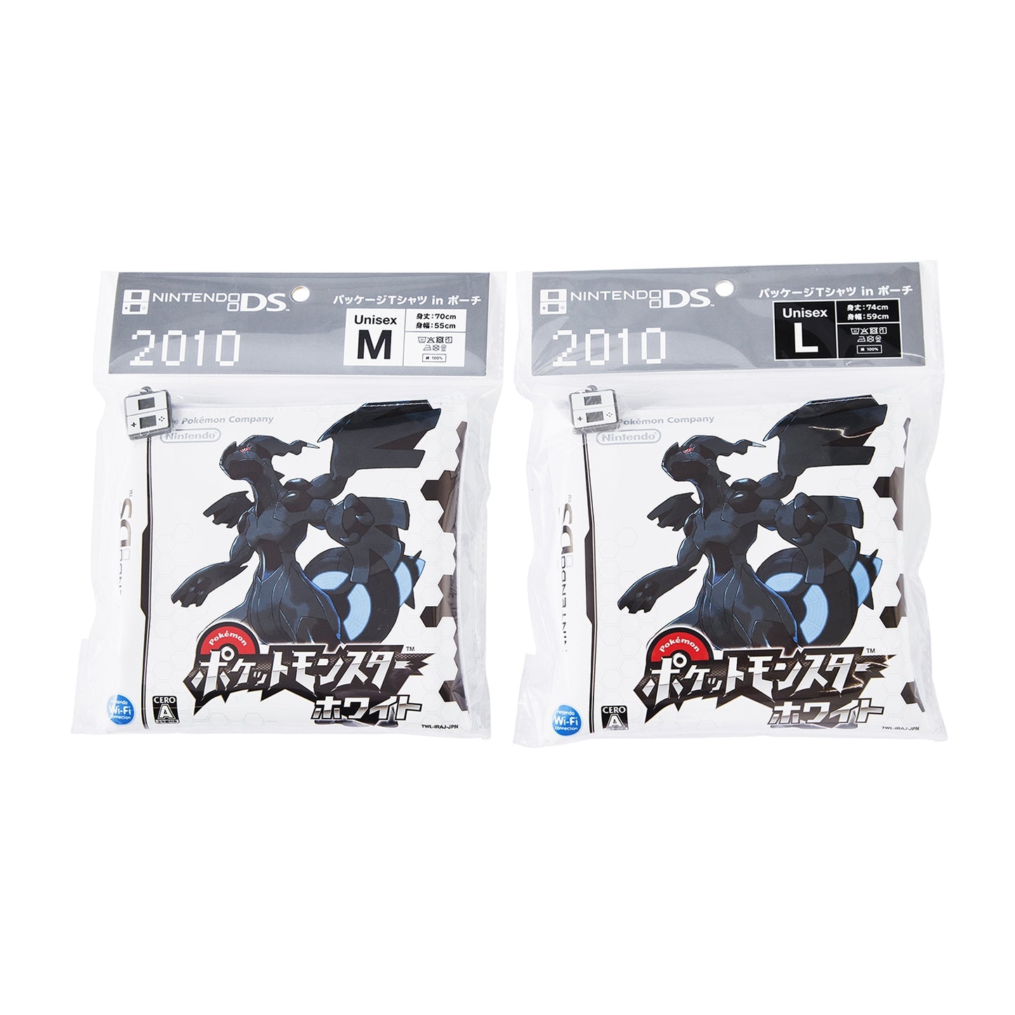 Pokémon White Package T-Shirt in Pouch Unisex M