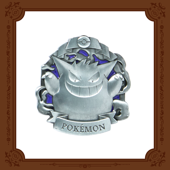 Korea Exclusive|Pokémon ETERNAL ANTIQUE METAL Gengar Pin Badge
