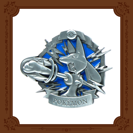 Korea Exclusive|Pokémon ETERNAL ANTIQUE METAL Lucario Pin Badge