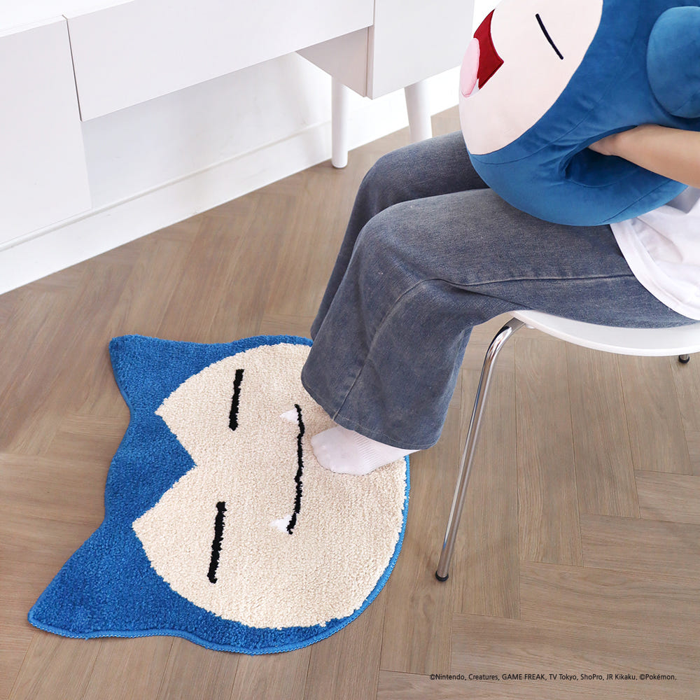 Korea Exclusive| Pokémon Snorlax Tufted Bath Mat