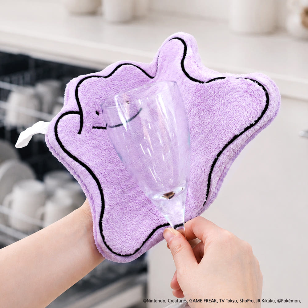Korea Exclusive| Pokémon Ditto Shaped Hand Towel