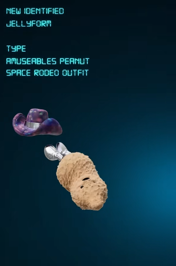 2026 3 月新品 Jellycat Peanut Space Rodeo Outfit