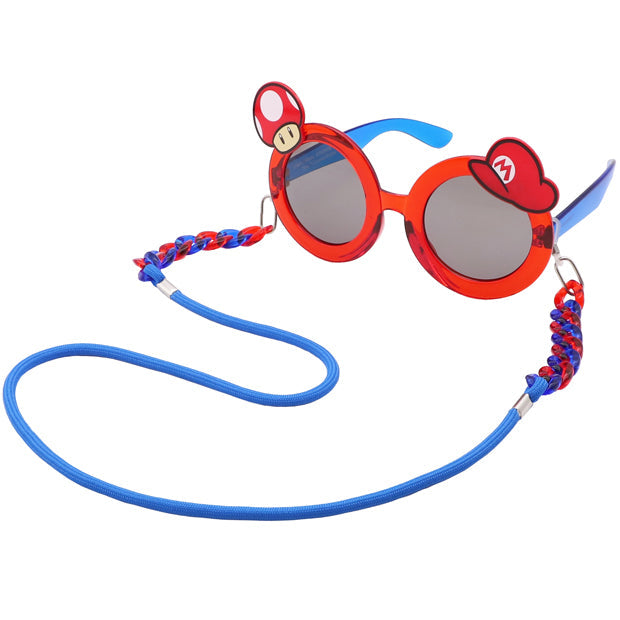 Super Nintendo World Mario Super Mushroom Strap Sunglasses