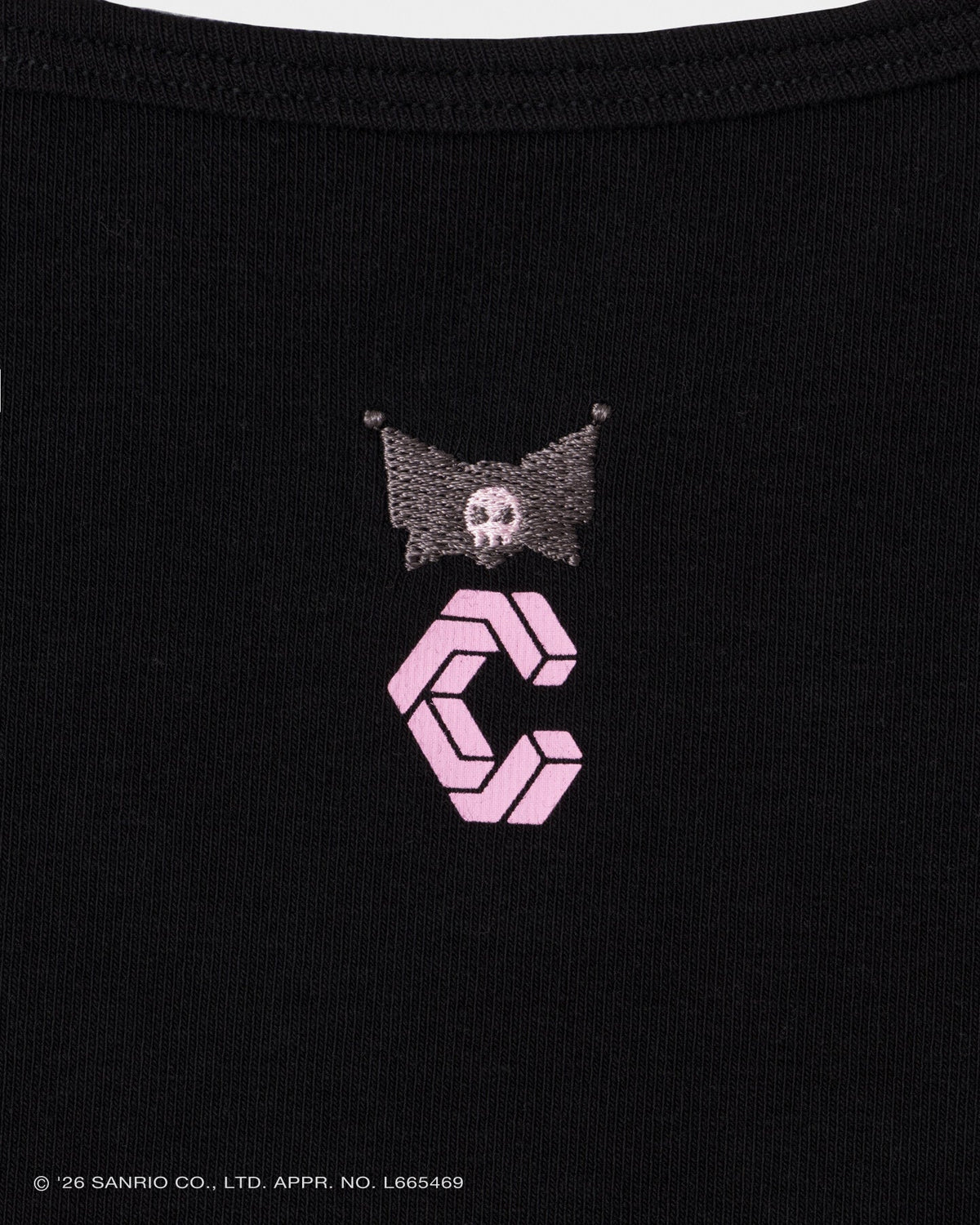 CRONOS x Kuromi Tank Top Black