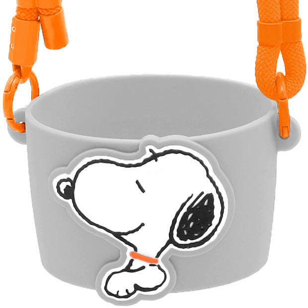 Peanuts Snoopy & Woodstock Stainless Steel Tumbler with Sleeve and Straw