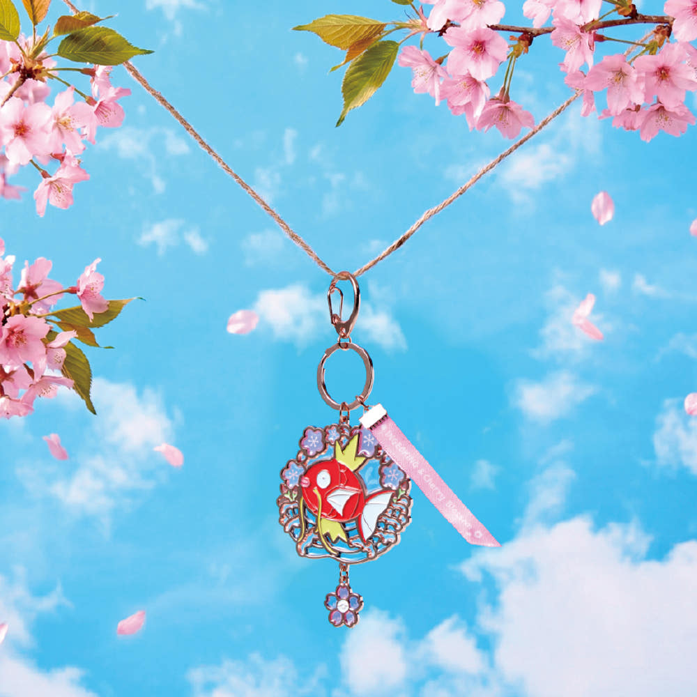 Korea Exclusive|Pokémon INGEOKING Cherry Blossom Shining Keychain
