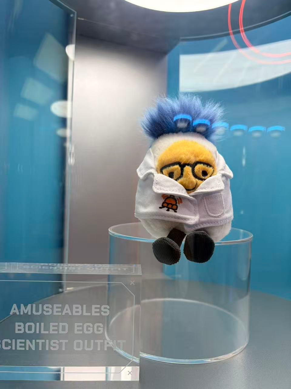 2026 3 月新品 Jellycat Boiled egg scientist outfit