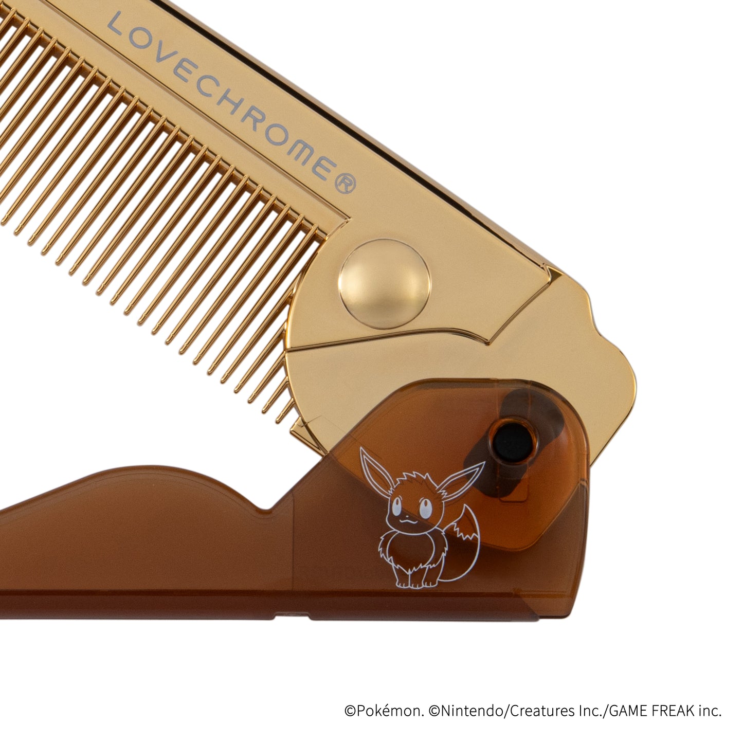 LOVECHROME Pokémon Eevee K24GP Bangs Comb Gold