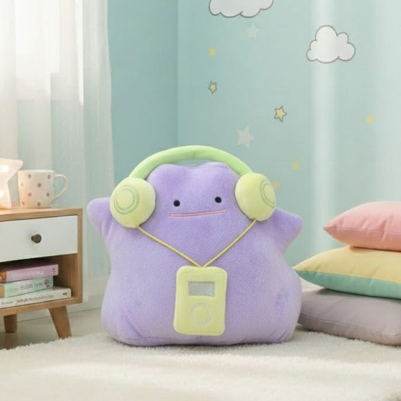 Korea Exclusive| Pokémon Ditto Headset Plush 25cm