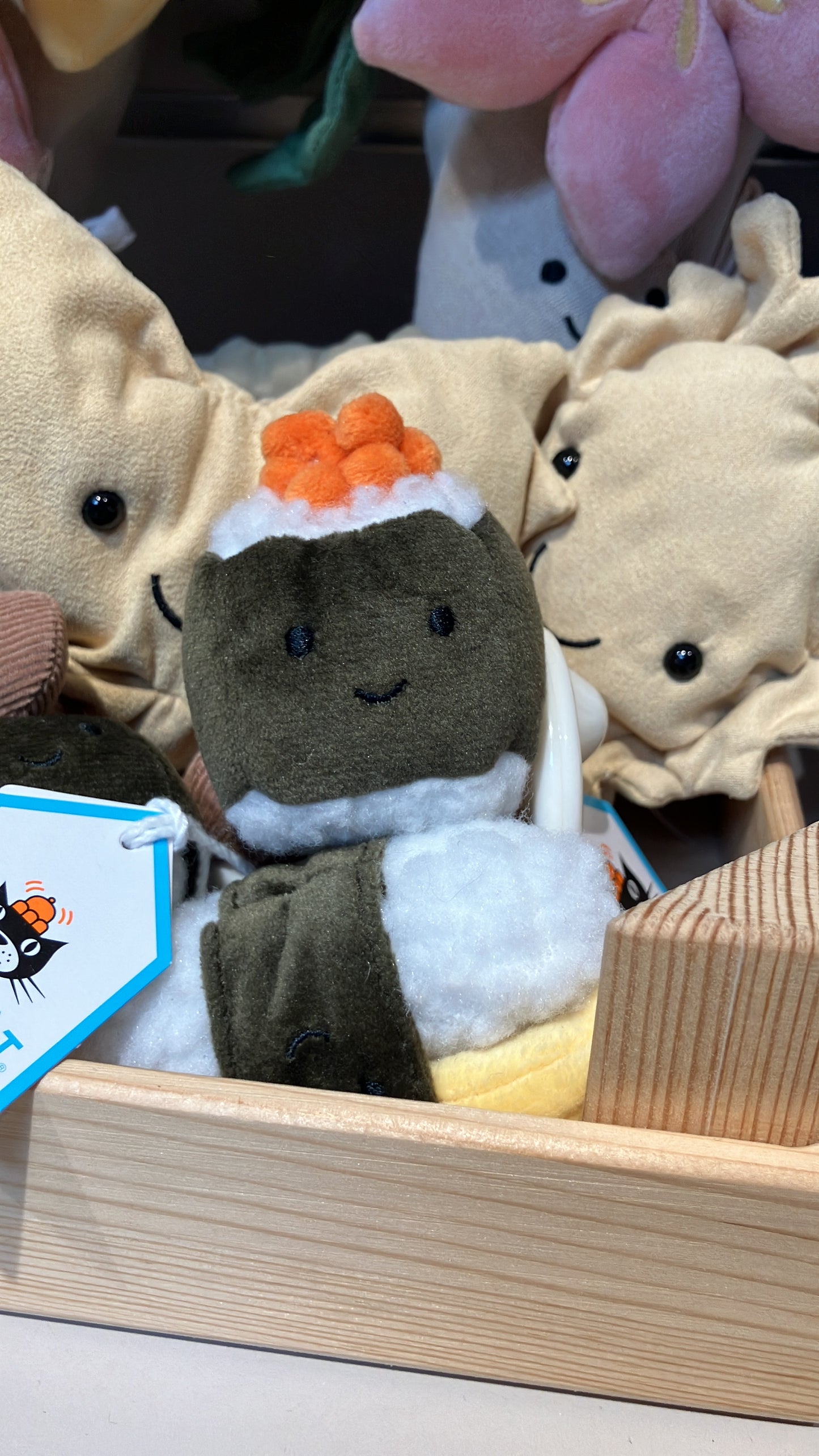 27/8 法國現貨 9 月5-9 號 到貨 jellycat 蟹籽壽司
