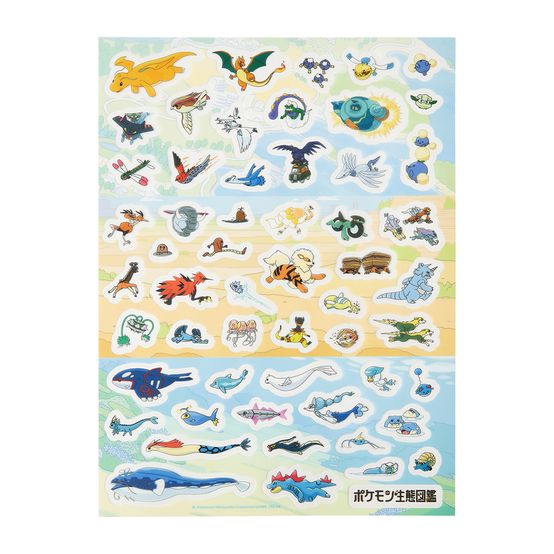Korea Exclusive|Pokémon Pokécology PET Sticker