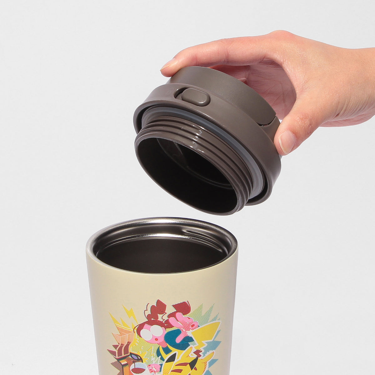 Pokémon + STARBUCKS Stainless TOGO Bottle Pikachu 473ml - Image 8