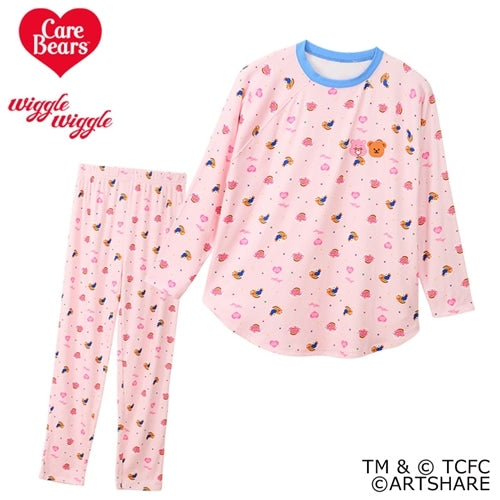 Japan Exclusive|wiggle wiggle x Care Bears Rib Roomwear Set