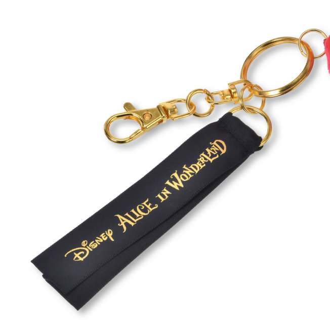 Alice in Wonderland 75th Anniversary Broom Dog Plush Keychain