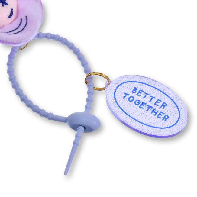 Young Oyster Plush Keychain Smile