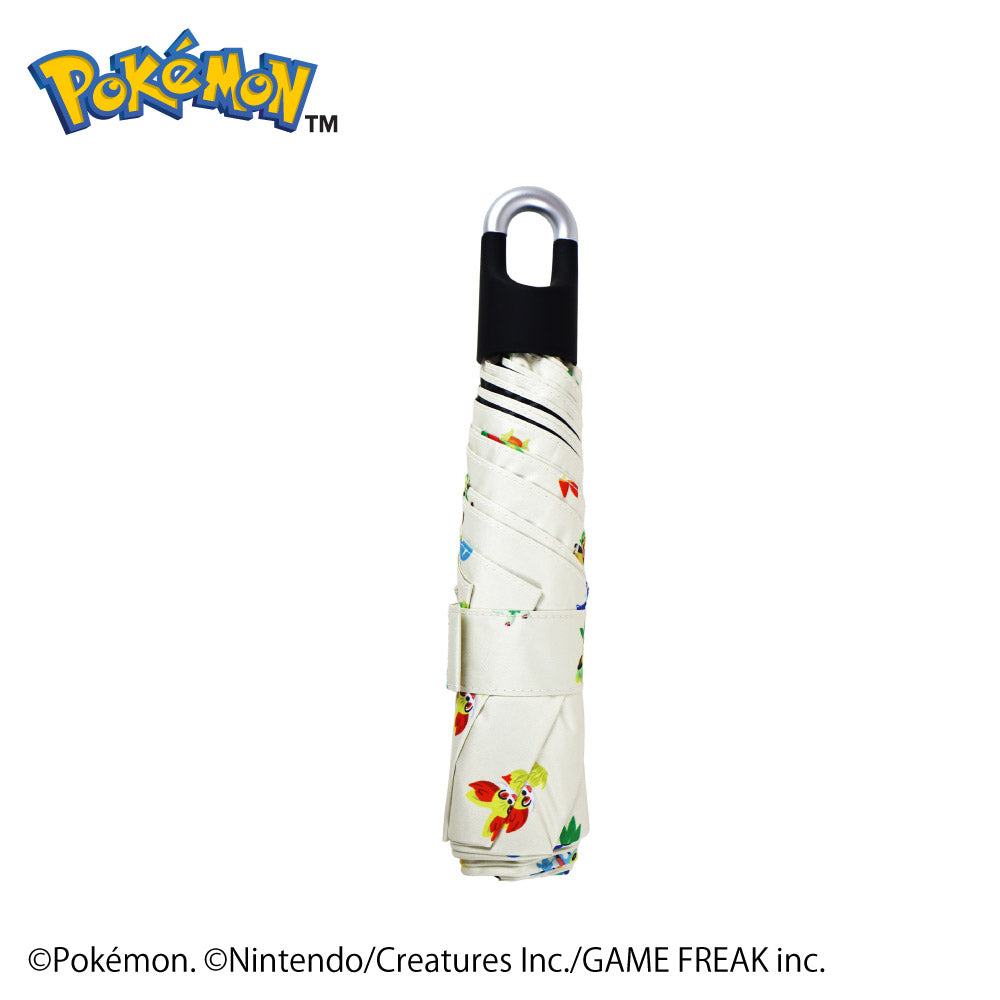 Pokémon Pikachu and First Partner Carabiner Folding Umbrella