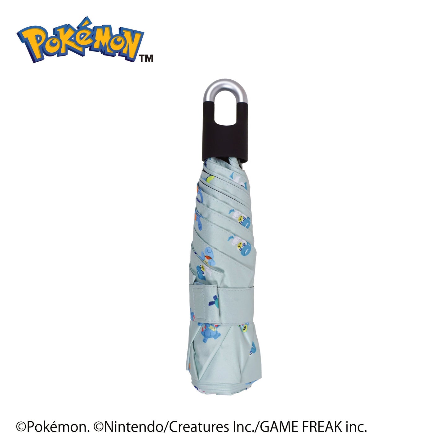 Pokémon Water Type First Partner Carabiner Folding Umbrella