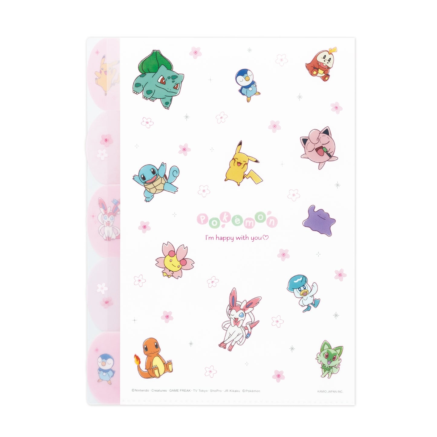 Japan| Pokémon Sakura Scatter 5-Index Clear File