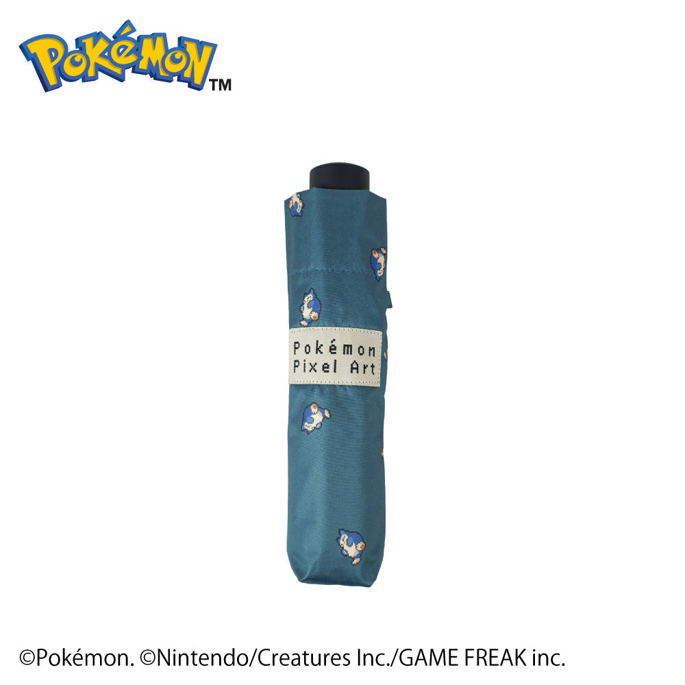 Pokémon Snorlax Pixel Art Folding Umbrella 50cm