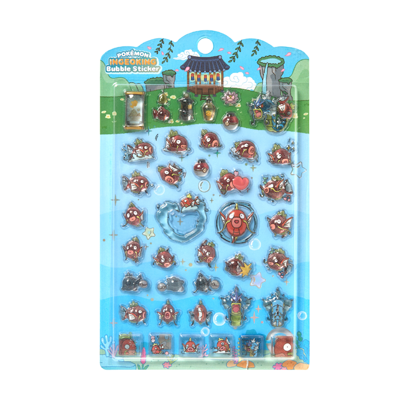 Korea Exclusive| Mega Festa 2026 Pokémon Emoticon Bubble Sticker
