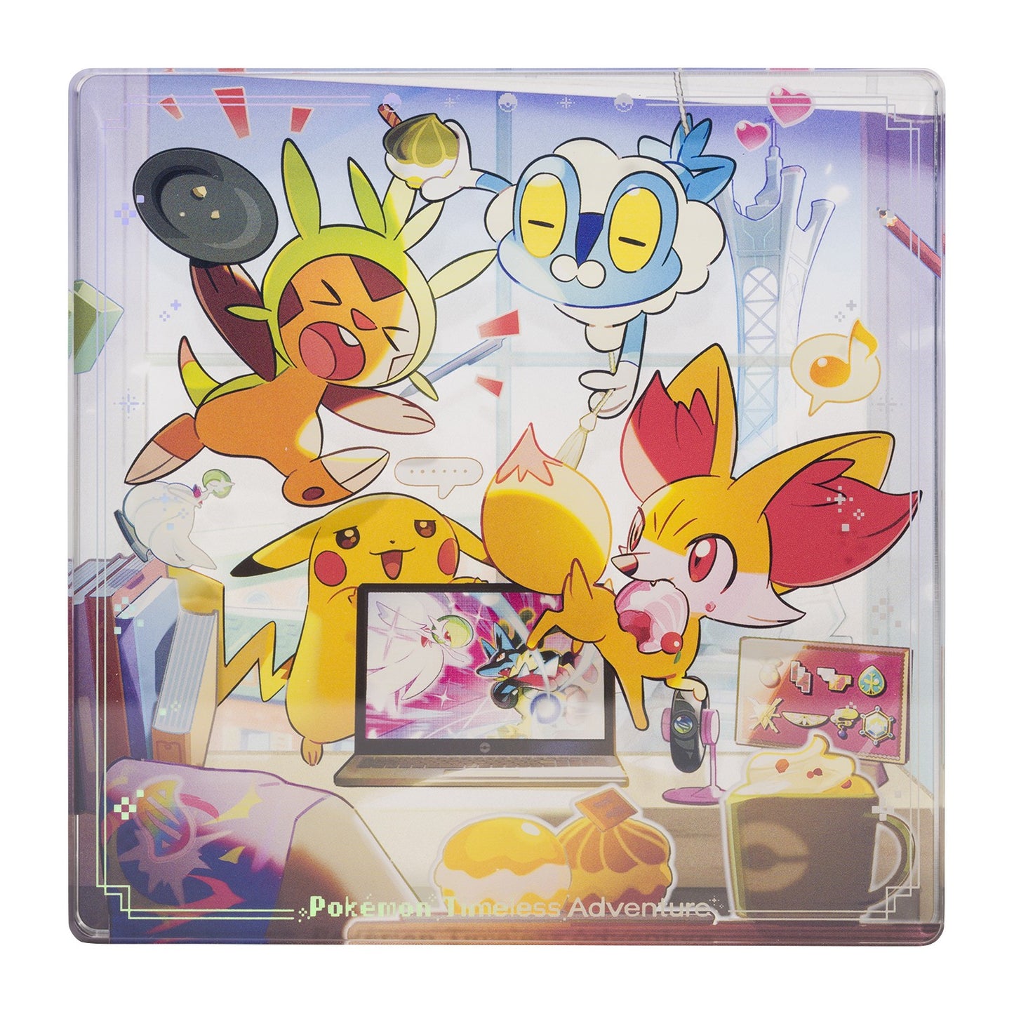 Pokémon Timeless Adventure Kalos Acrylic Block