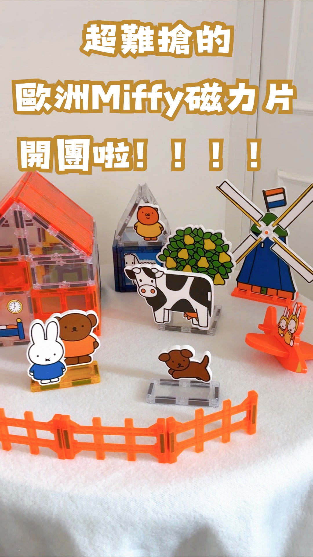 歐洲Miffy 磁力片