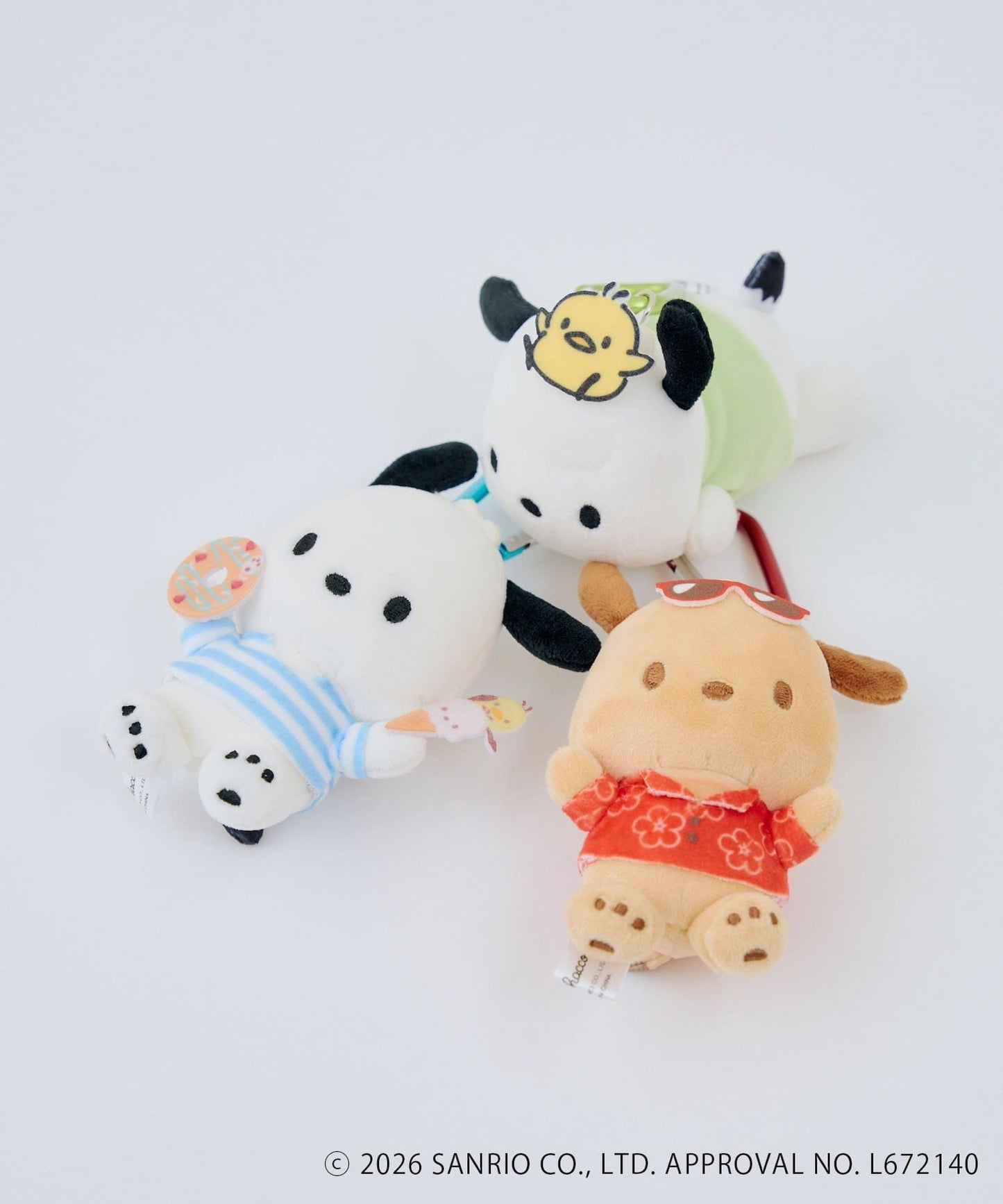 Sanrio Pochacco Summer Mascot Charm