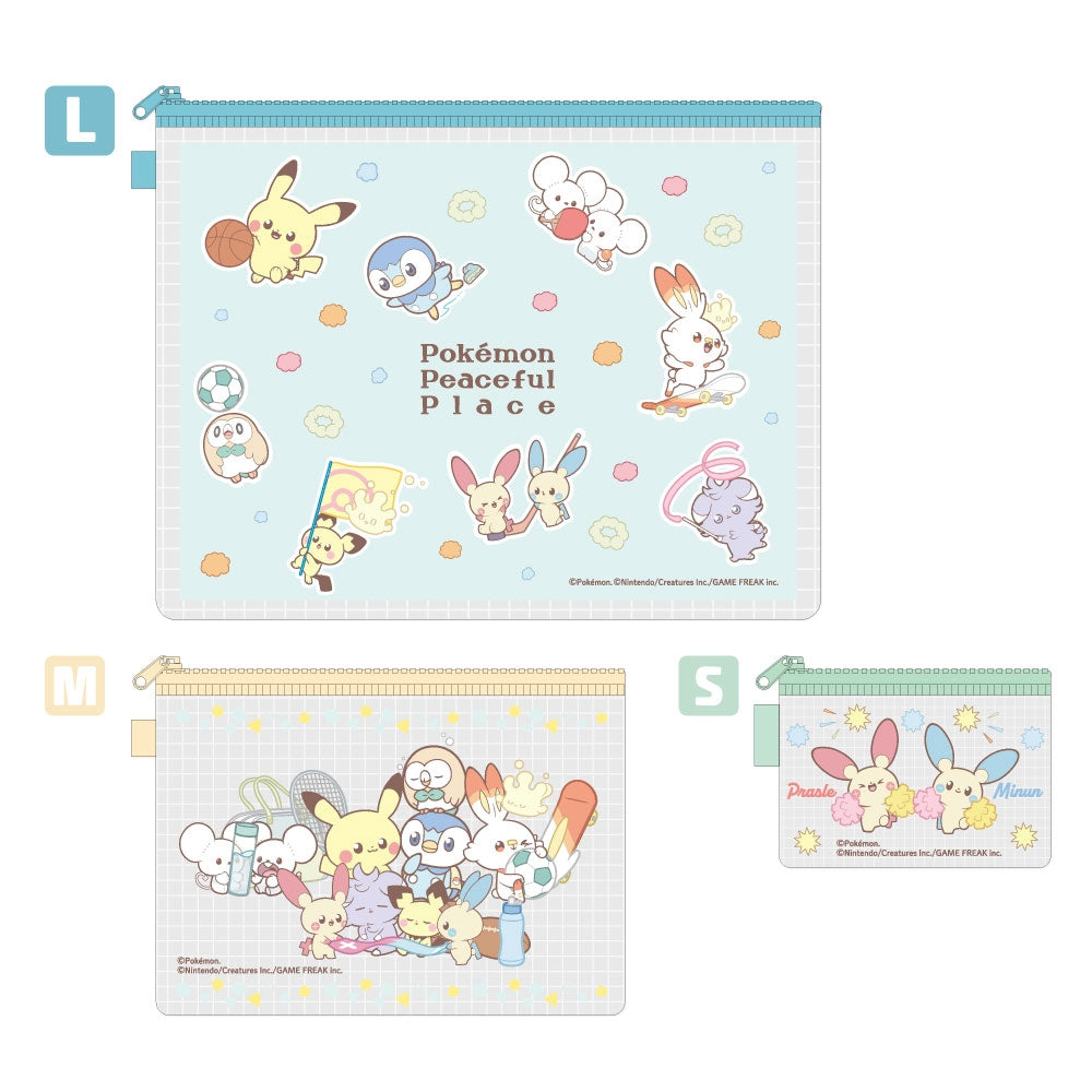 Pokémon Poképeace Sports Three-Piece PVC Pouch Set