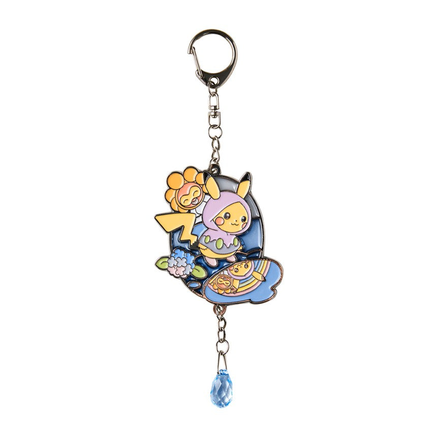 Korea Exclusive|Pokémon Rainy Day Psyduck Suncatcher Keyring Castform & Pikachu