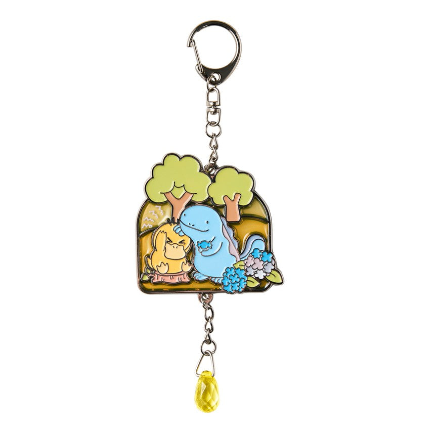 Korea Exclusive|Pokémon Rainy Day Psyduck Suncatcher Keyring Psyduck & Quagsire