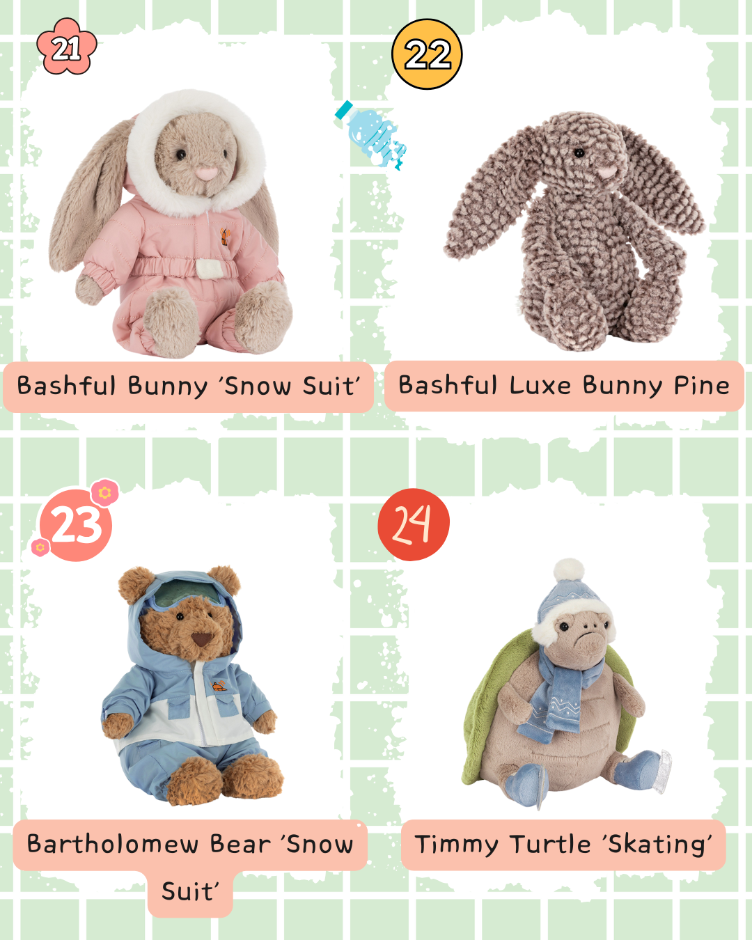 預購Jellycat 聖誕新品