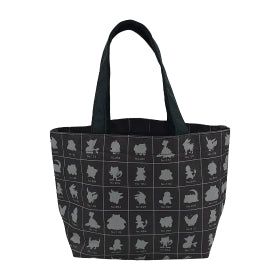 Pokémon Silhouette Monotone Tote Bag