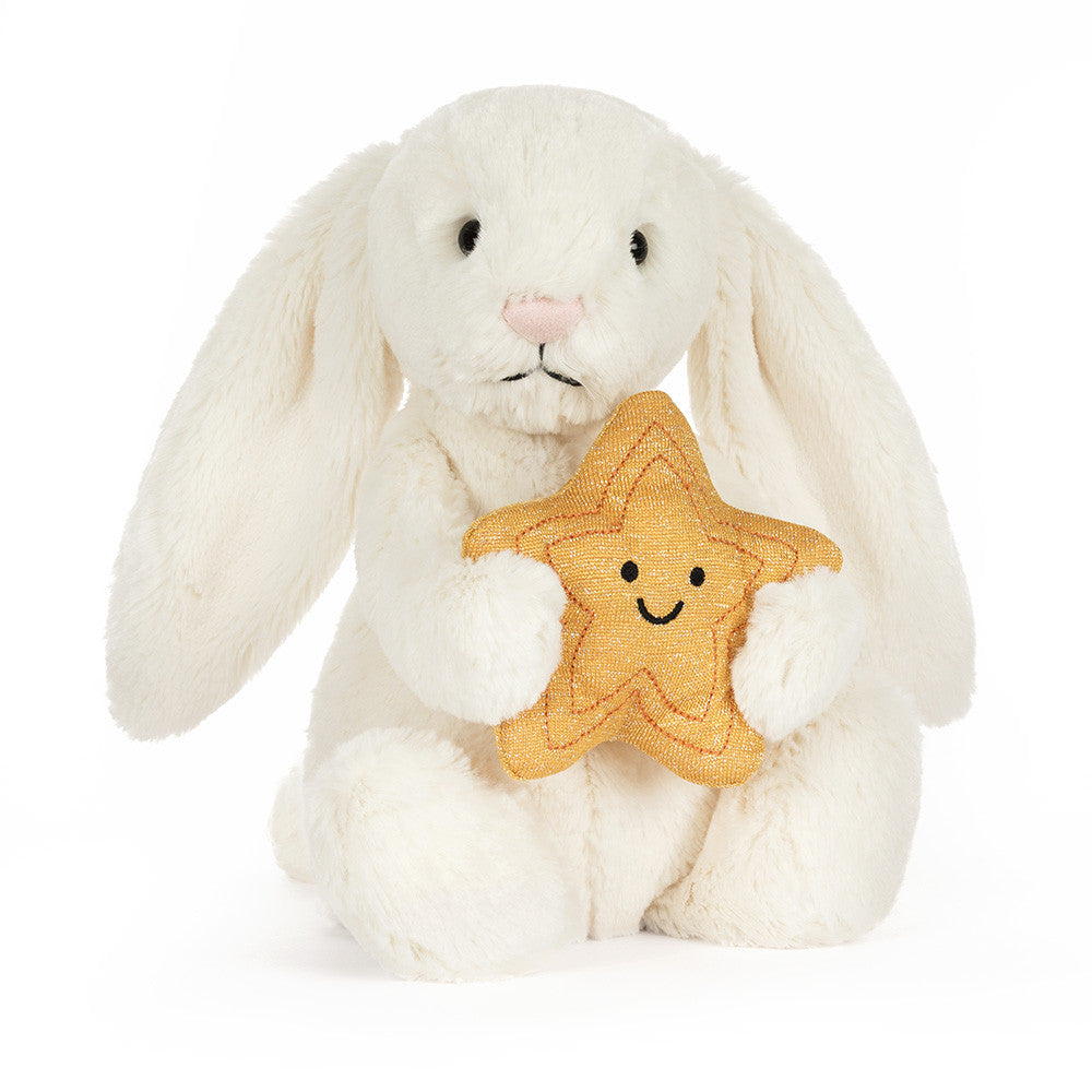 2026 3 月新品 Jellycat- Cream Bunny with Star