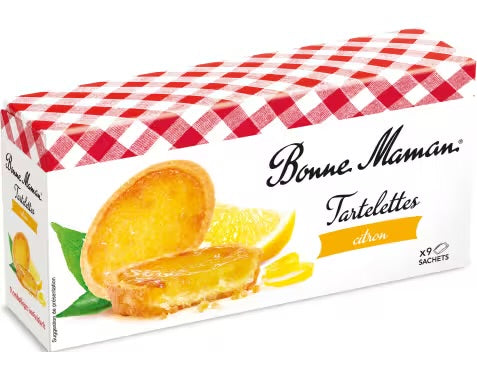 6月法國超市零食 Bonne mama citron tart