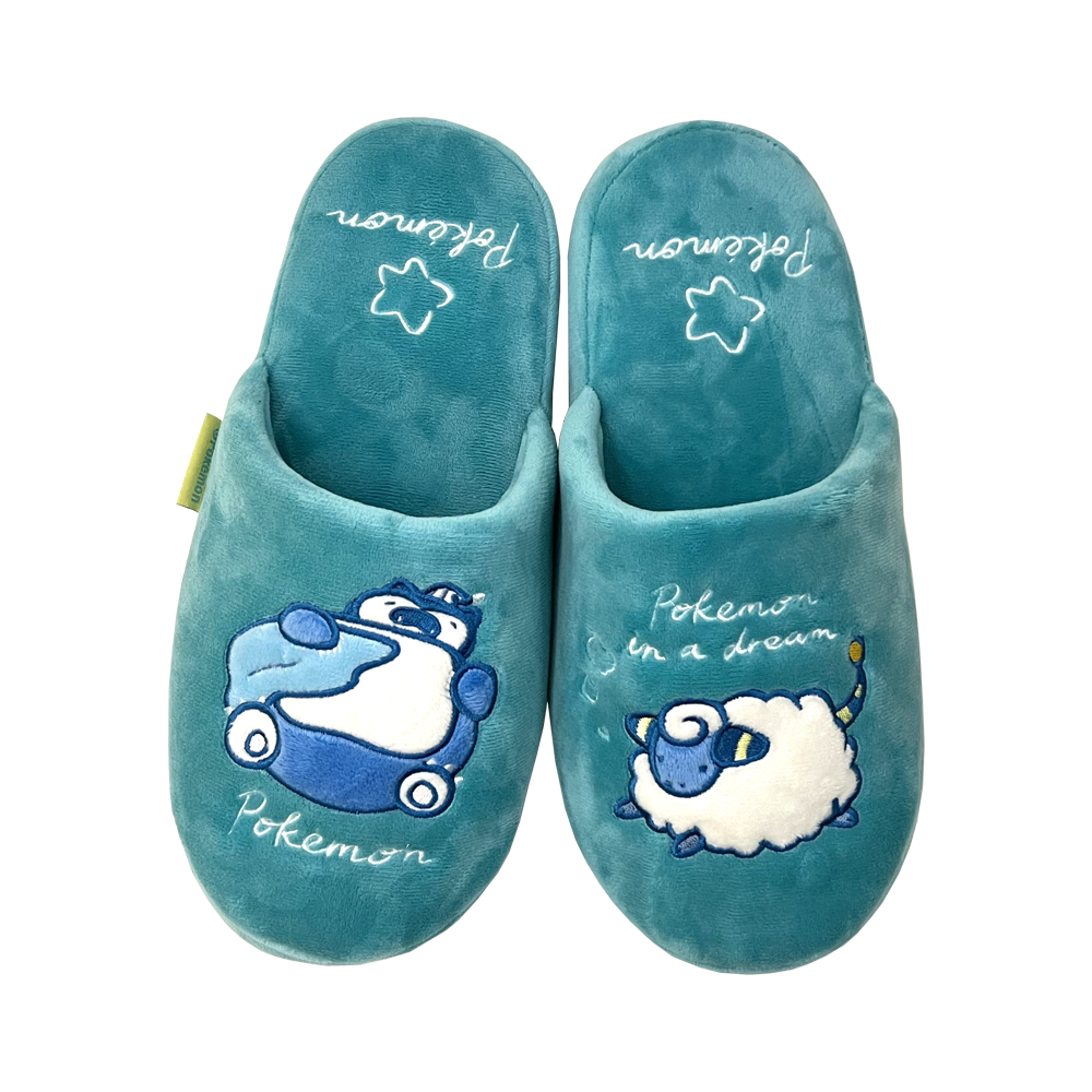 Korea Exclusive|Pokémon in a Dream Room Slippers Snorlax