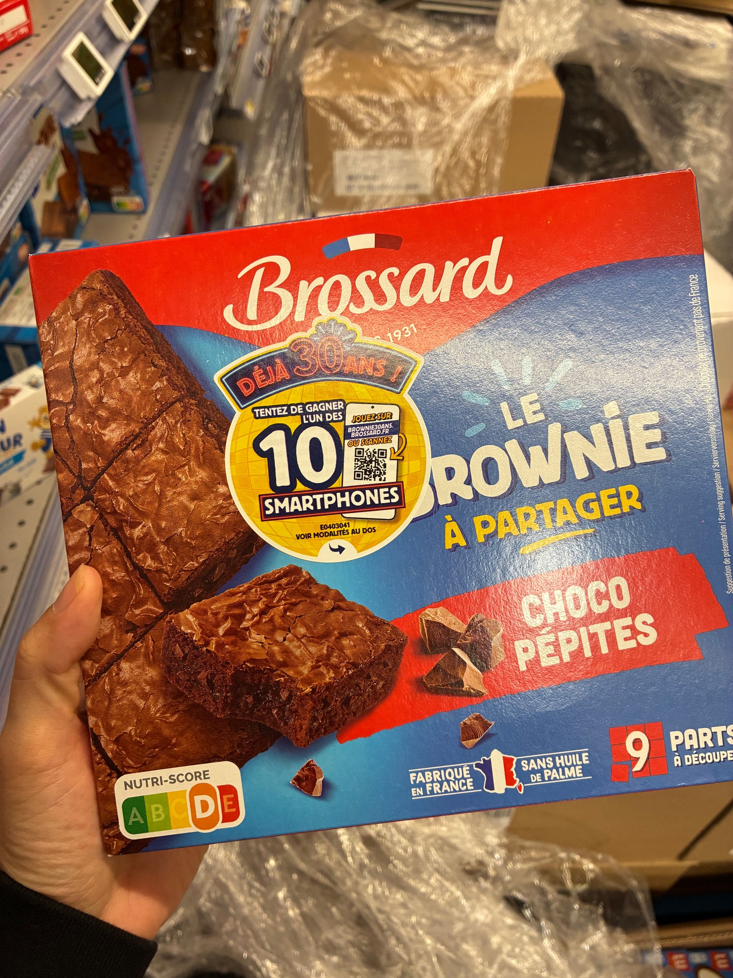 6月法國超市零食 Brossard Brownie 家庭分享版