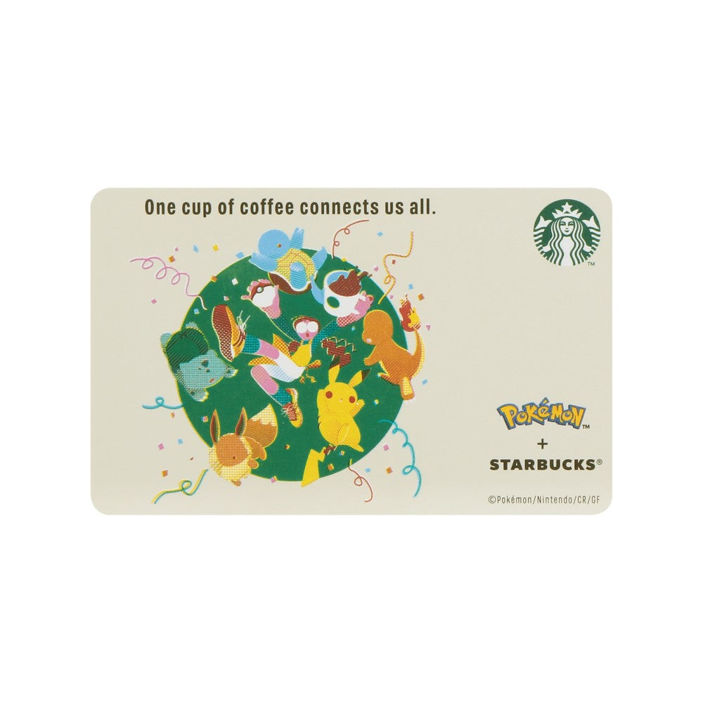 Japan|Starbucks x Pokémon Coffee Connection Starbucks Card-All