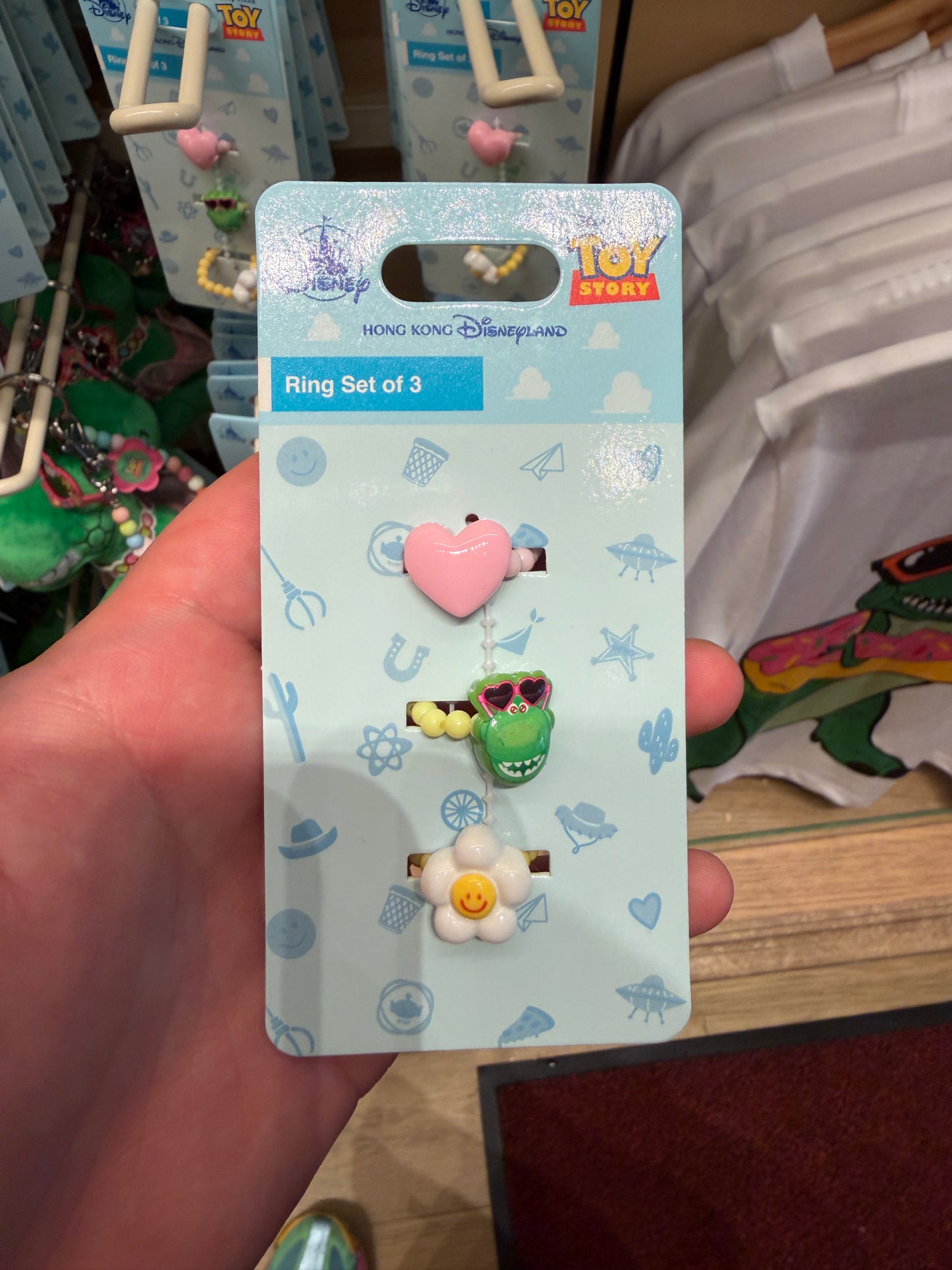 HKDL|Toy Story Ring Set of 3