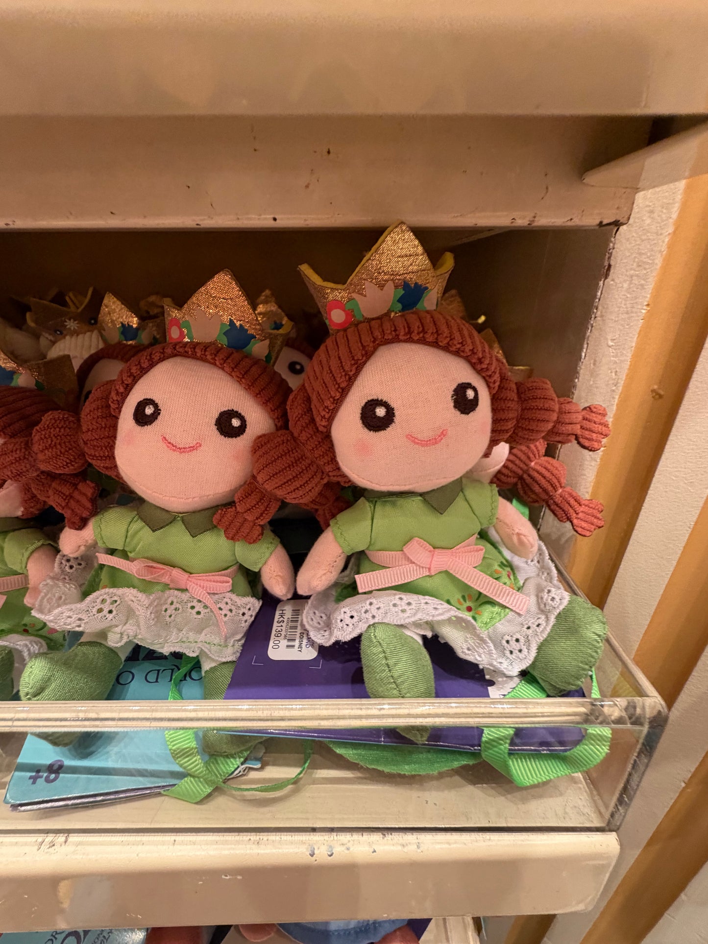 HKDL|Frozen Princess Shoulder Sitting Plush