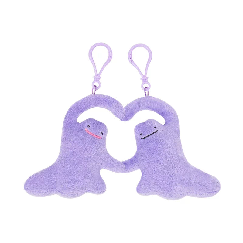 China | Pokémon Ditto Magnetic Plush Keychain Set