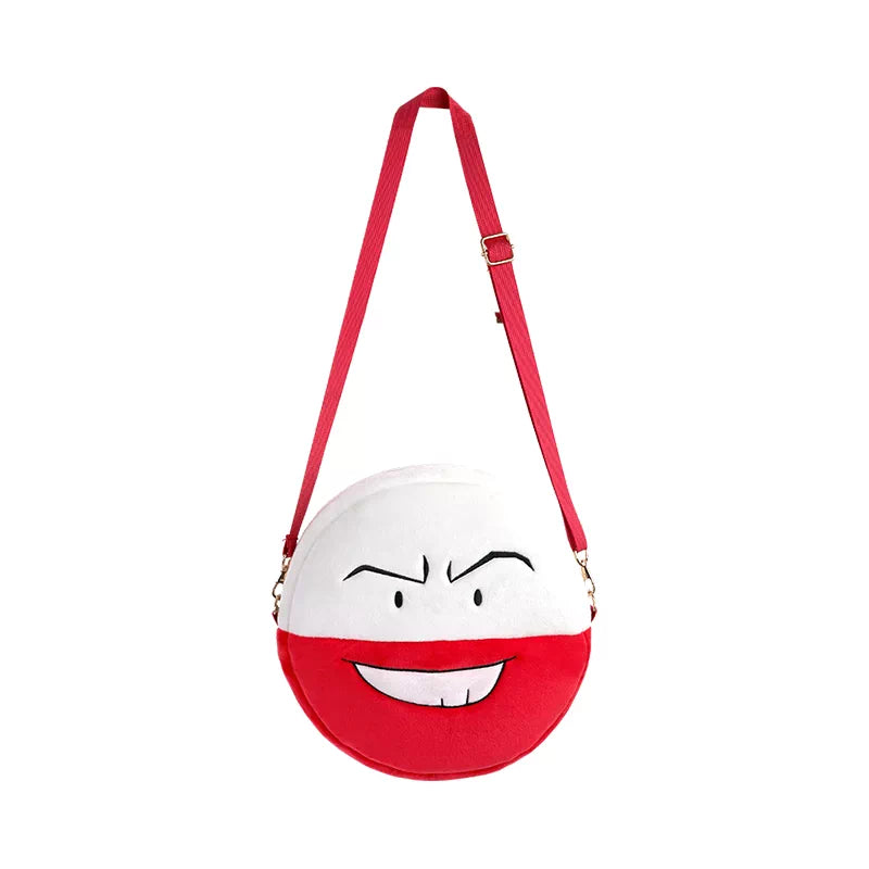 China| Pokémon Ball Adventure Series Electrode Plush Crossbody Bag