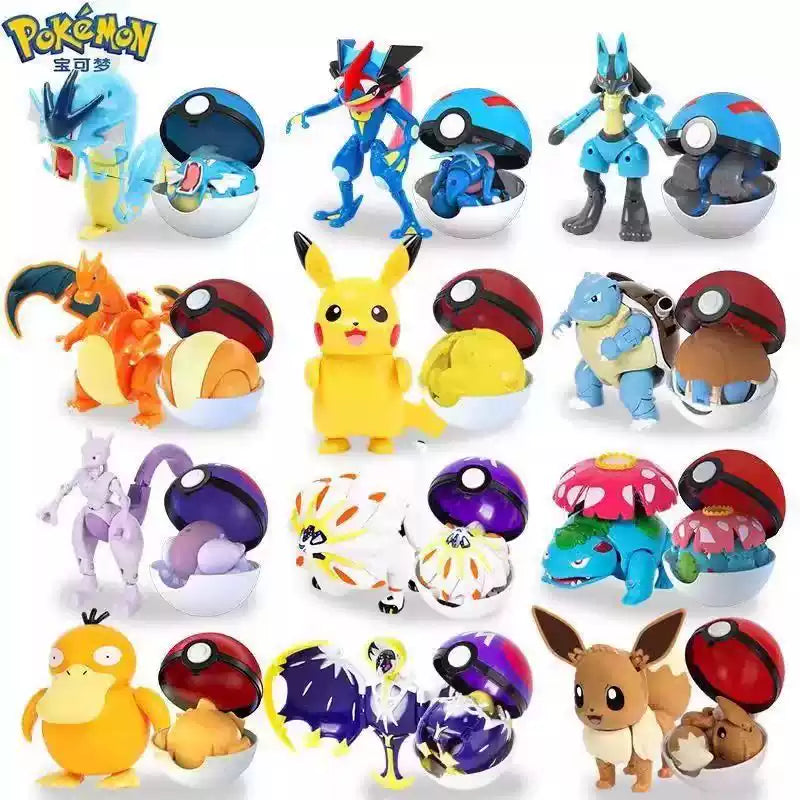 China|Pokémon Transformable Poké Ball Figure