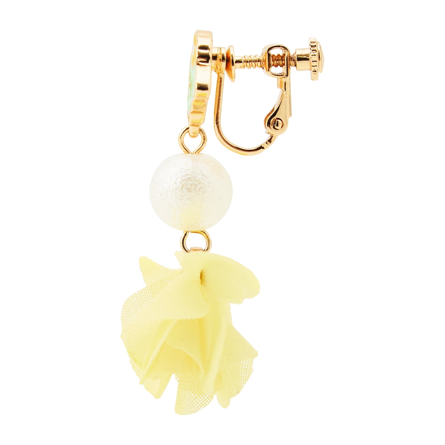Pokémon Skiploom Clip-On Earrings