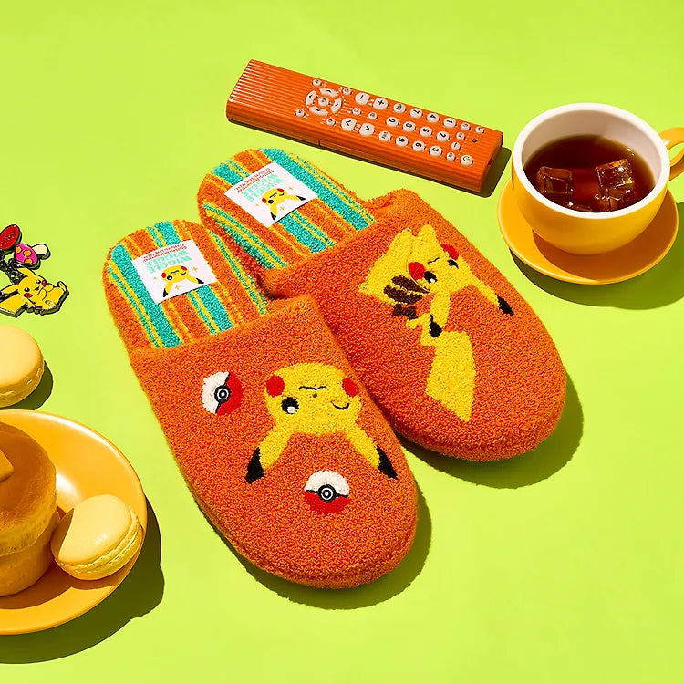 Korea Exclusive|Pokémon x Wiggle Wiggle Special Edition Terry Home Slippers