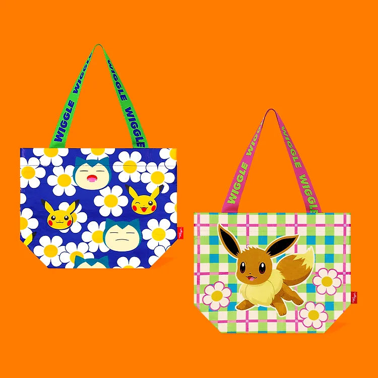 Korea Exclusive|Pokémon x Wiggle Wiggle Special Edition Reusable Shopper Bag S