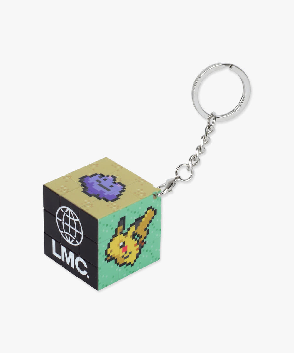 Pokémon Pixel Art Cube Keyring Mix