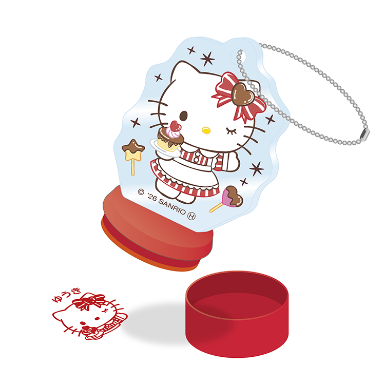 Sanrio HELLO KITTY’S SWEETS MARKET Name Character Stamp - 330 Name Designs